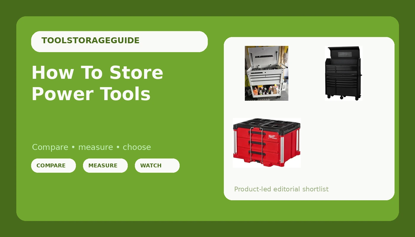 How To Store Power Tools - ToolStorageGuide review with measurements and honest opinion