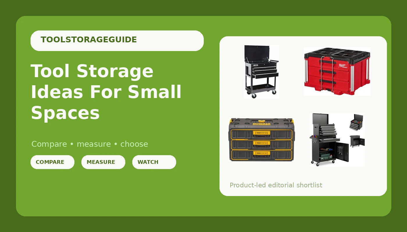 Tool Storage Ideas For Small Spaces - ToolStorageGuide review with measurements and honest opinion